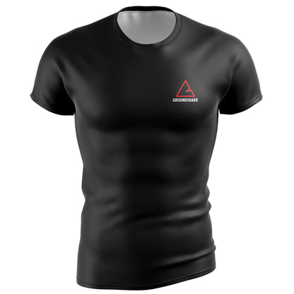 GROUNDSHARK The Minimalist II - Jiu Jitsu Short Sleeve BJJ Rashguard